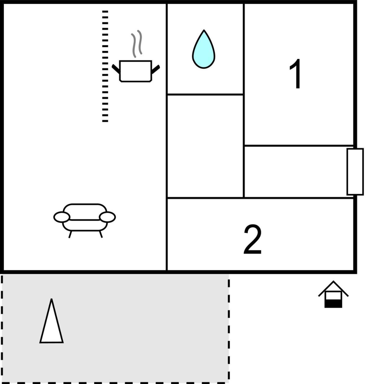 Nice Home In Jezera With Wifi Екстериор снимка